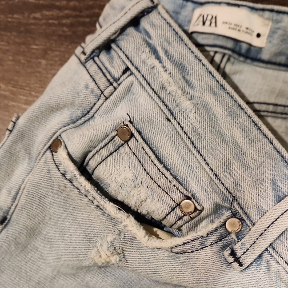 ❤️ ZARA HIGH RISE BOYFRIEND JEANS, 2 (26) - Picture 6 of 12